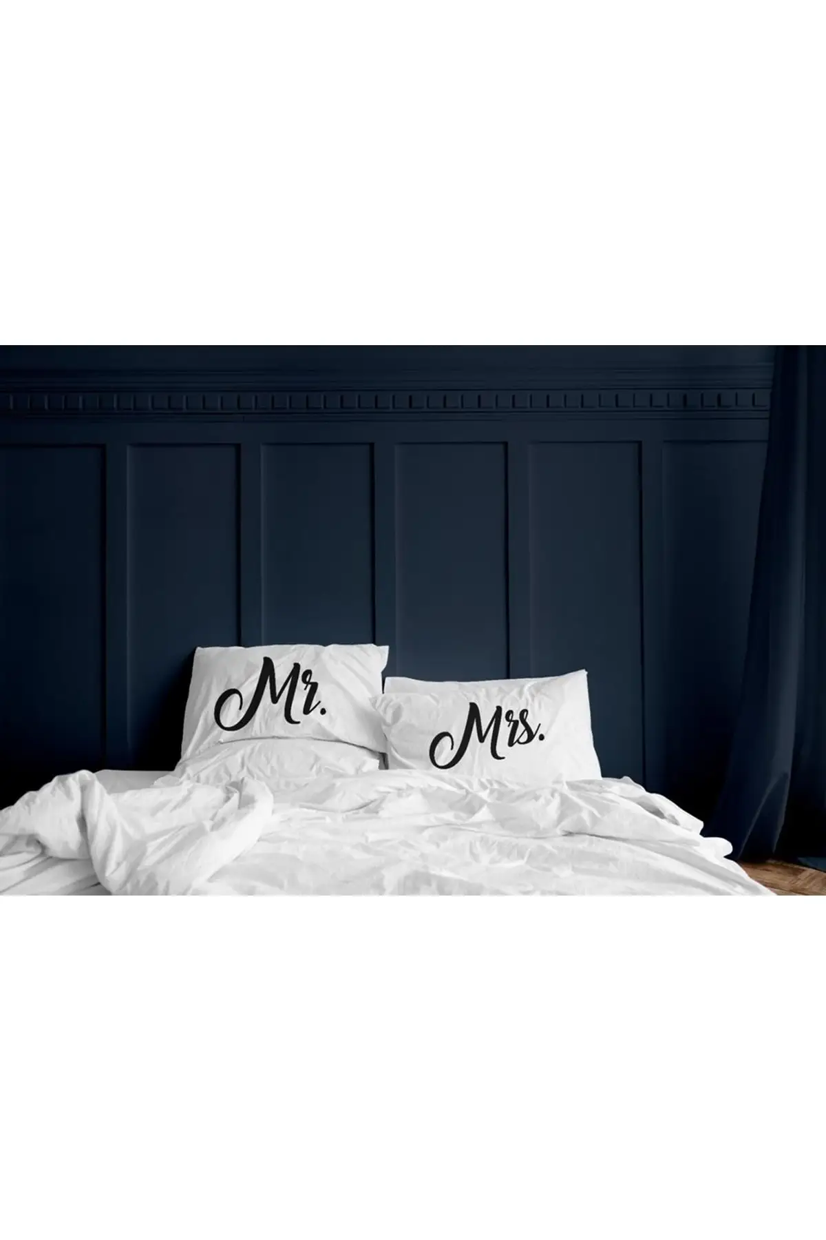 

Mr. Mr. Design Pillow Case 2 in Combination 30x50 Cm Decorative Clove Microfiber White 35x45 cm Pillow & Pillow Bed