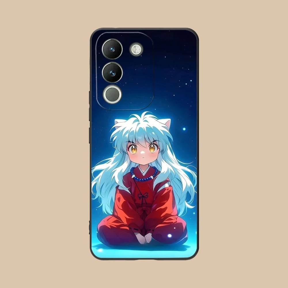 Чехол для мобильного телефона Inuyasha Sesshoumaru VIVO Y95 Y93 Y31 Y20 V19 V17 V15 Pro X60 NEX черный мягкий
