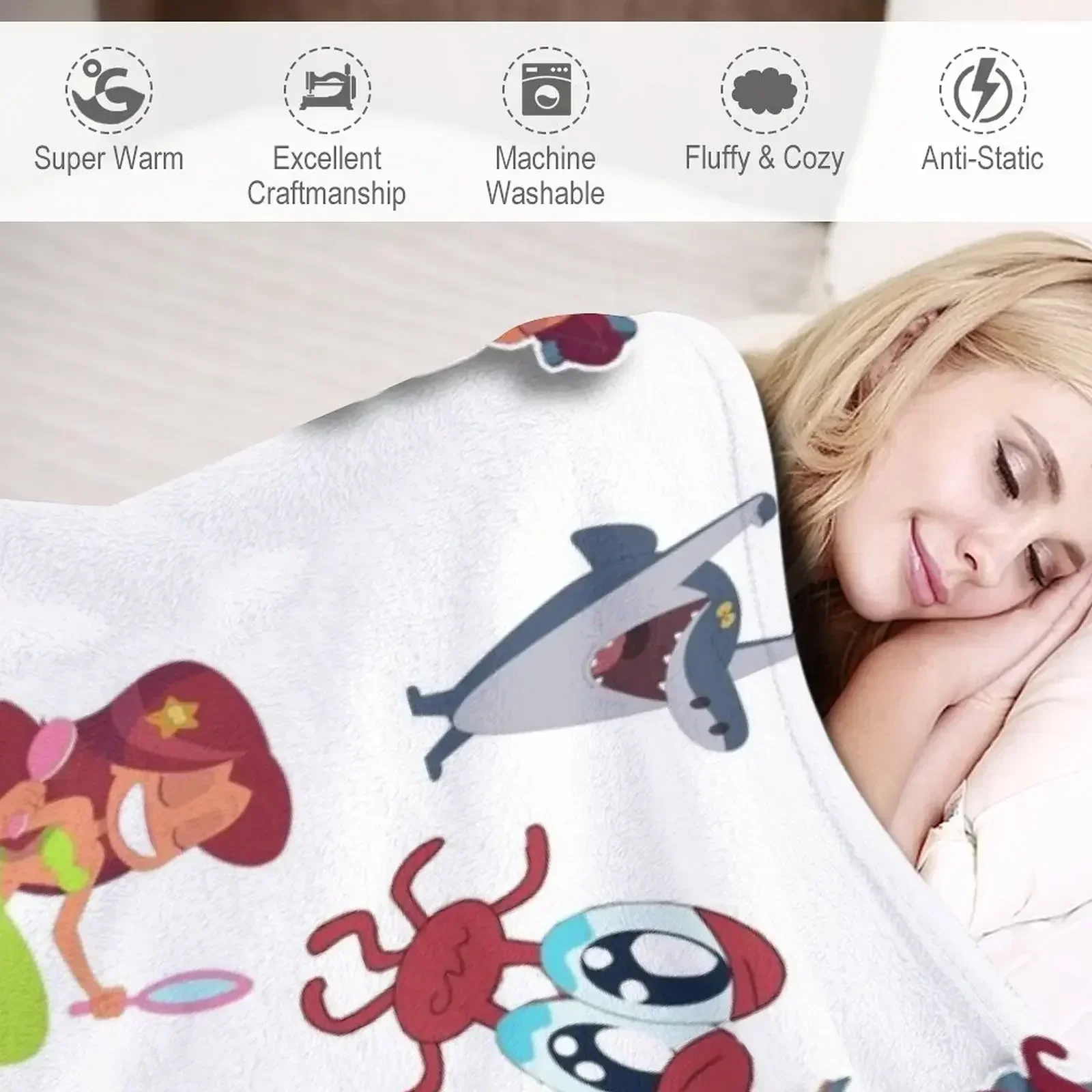 Упаковка наклеек Zigo и sharko плед спальный мешок мягкие Аксессуары туристические