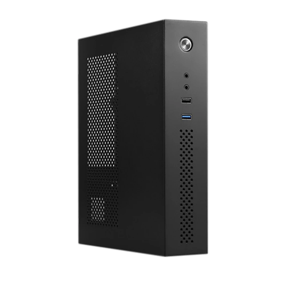 Чехол для настольного компьютера SKTC A11 HTPC Mini 3L может стоять или лежать
