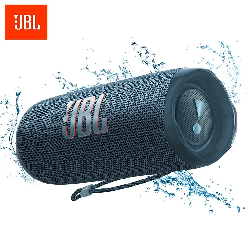 Bluetooth-Колонка JBL Flip6, портативная Водонепроницаемая IPX7 колонка с сабвуфером