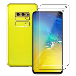 4 in 1 For Samsung Galaxy S10E (2pcs) HD Clear Tempered Glass Screen Protector Protective Film & (2p in India