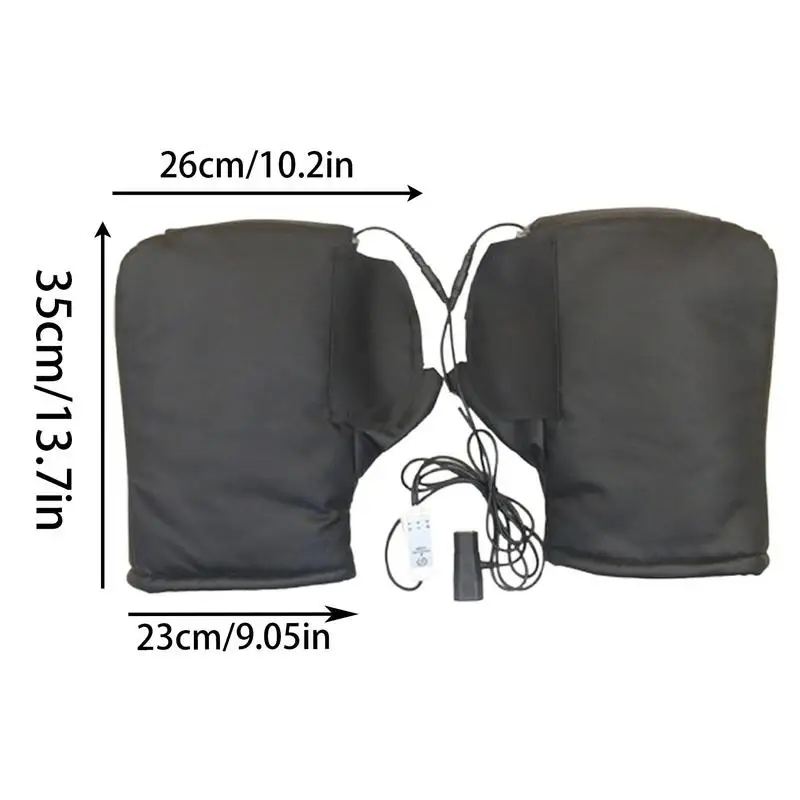 Мотоциклетные варежки на руль с подогревом мотоциклетные ручки рукава