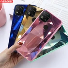 Лазерный 3D Алмазный Мягкий чехол для Xiaomi POCO M3 X3 NFC Note 9S 8 9 Pro 9C NFC 9A 9AT Mi Note 10 Lite из ТПУ зеркальные чехлы для телефонов