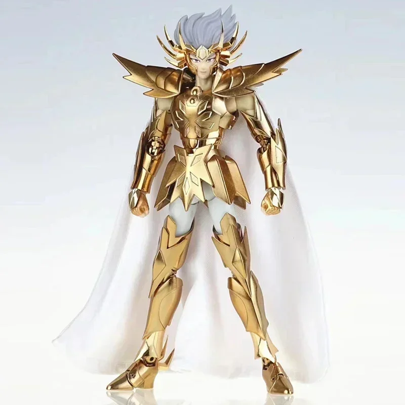 Фото Модель JM.MST Saint Seiya Myth Cloth EXM/EX Рак Death Mask 24K/OCE Gold Knights of The Zodiac Металлическая броня Фигурка Игрушки №4
