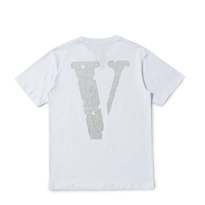 

Футболка VLONE Мужская/женская с коротким рукавом, уличная одежда из 100% хлопка, в стиле Харадзюку, хип-хоп, лето 2022