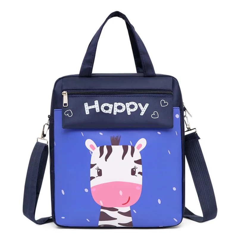 Cute Cartoon Children Unicorn Handbag Pupils Backpacks Boys Girls Homework Art Bags 2022 New Student School Shoulder Pencil Bag