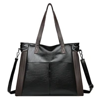 high quality leather handbag casual crossbody bags for women 2022 ladies luxury designer tote bag high capacity shoulder bag sac