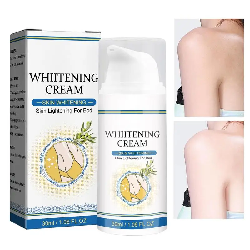 

Отбеливающий крем для лица, отбеливающий крем 30 мл, увлажняющий и удаляющий темные пятна с Niacinamide, оливковое фруктовое масло, кокосовое масло для