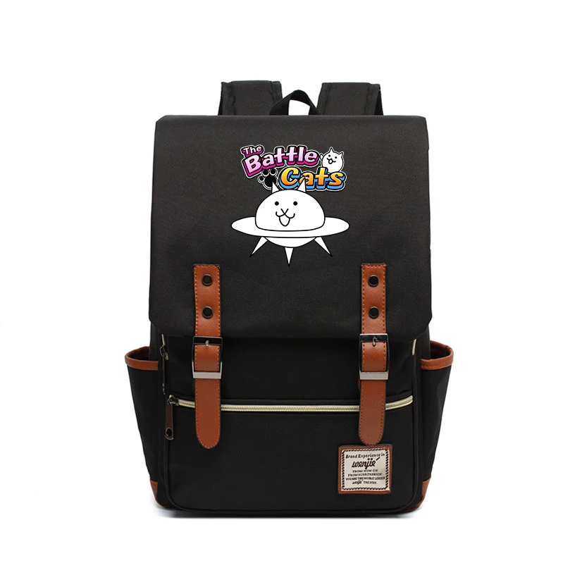 

Fashion The Battle Cats Backpack Boys Girls School Bag Teenager laptop Bag Women Men Backpacks Casual Travel Rucksack Mochila