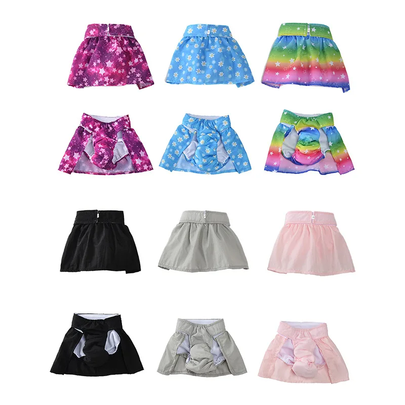 

Pet Clothes Dog Physiological Skirt Moon Menstrual Safety Pants Sanitary Urine Pants Anti -harassment Estrus Diaper Washable