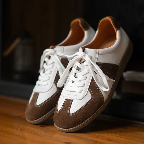 Немецкие армейские кроссовки для мужчин, винтажные кроссовки разных цветов унисекс