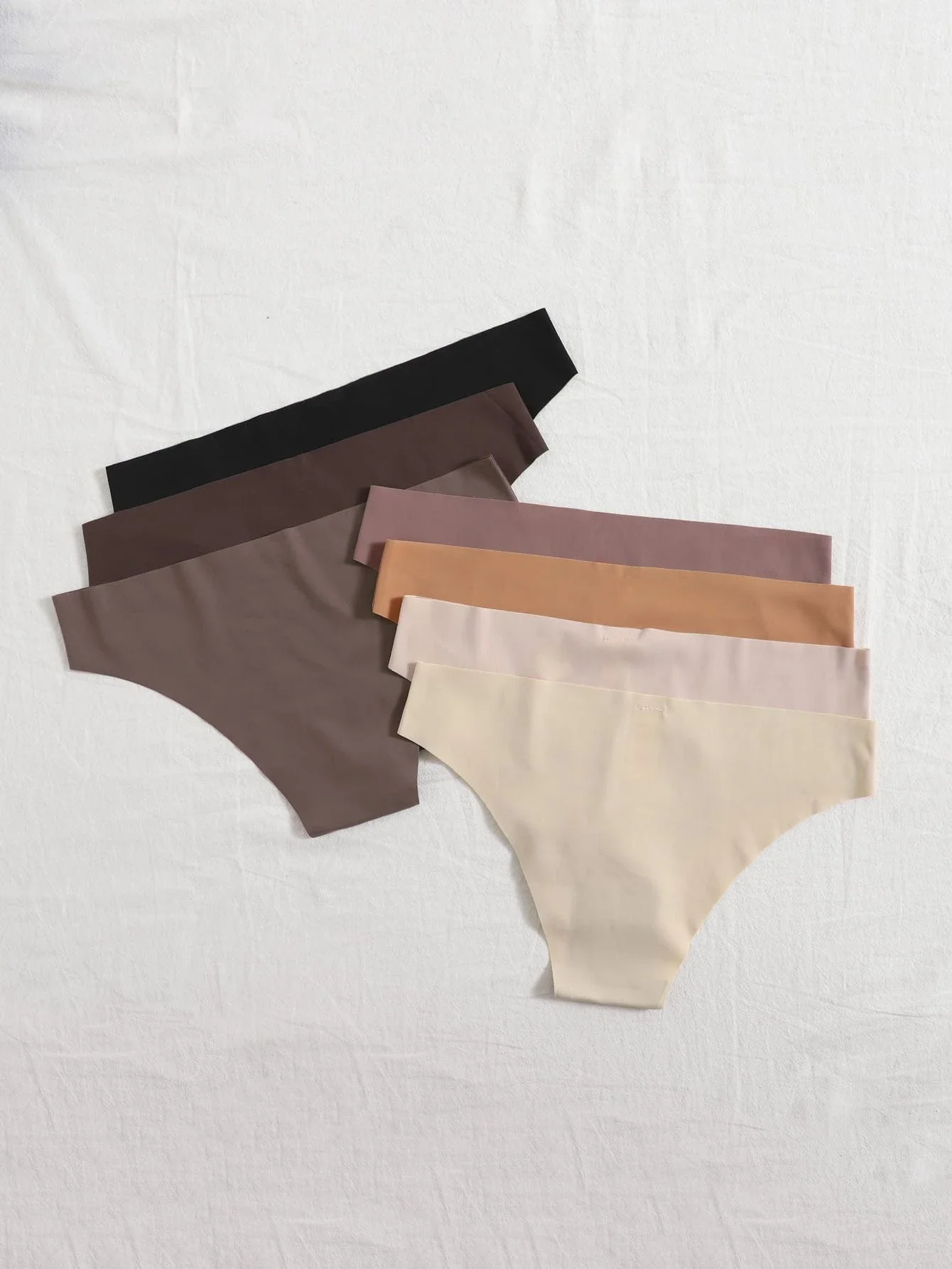 

Ice Silk Seamless Panties Sexy G String Thongs Women Nylon Ultra-thin Low Rise Lingerie Briefs Lady Pantie Underwear Plus Size