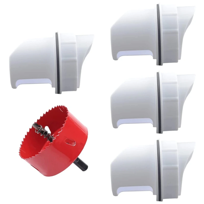 

2022 New Chicken Feeder Poultry Feeder DIY Port Gravity Feed Kit Easy Installation DIY