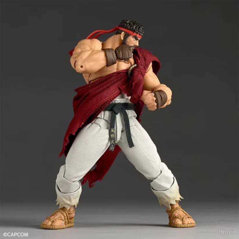 Фото В наличии: Фигурки Revoltech Amazing Yamaguchi Street Fighter 6 Рю, Чун-Ли, Мобильный костюм Гунпла, Люк, Джури. Аниме-модель. Подарок. №2