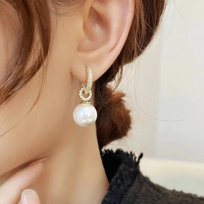 Аутлеты Специальная распродажа 8-каратное золото Высококачественные серьги с