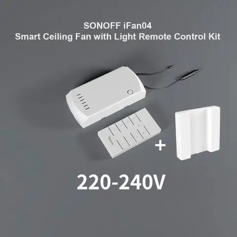 Умный потолочный вентилятор SONOFF Φ с Wi-Fi и радиочастотным управлением