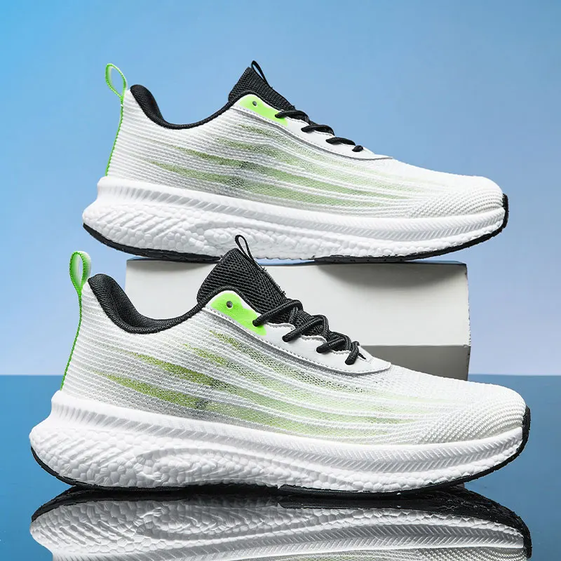 

2023Sneakers Men Breathable Runing Shoes Men Sport Running Sneakers for Men Soft Lightweight Male Casual Sneakers Mesh Shoes