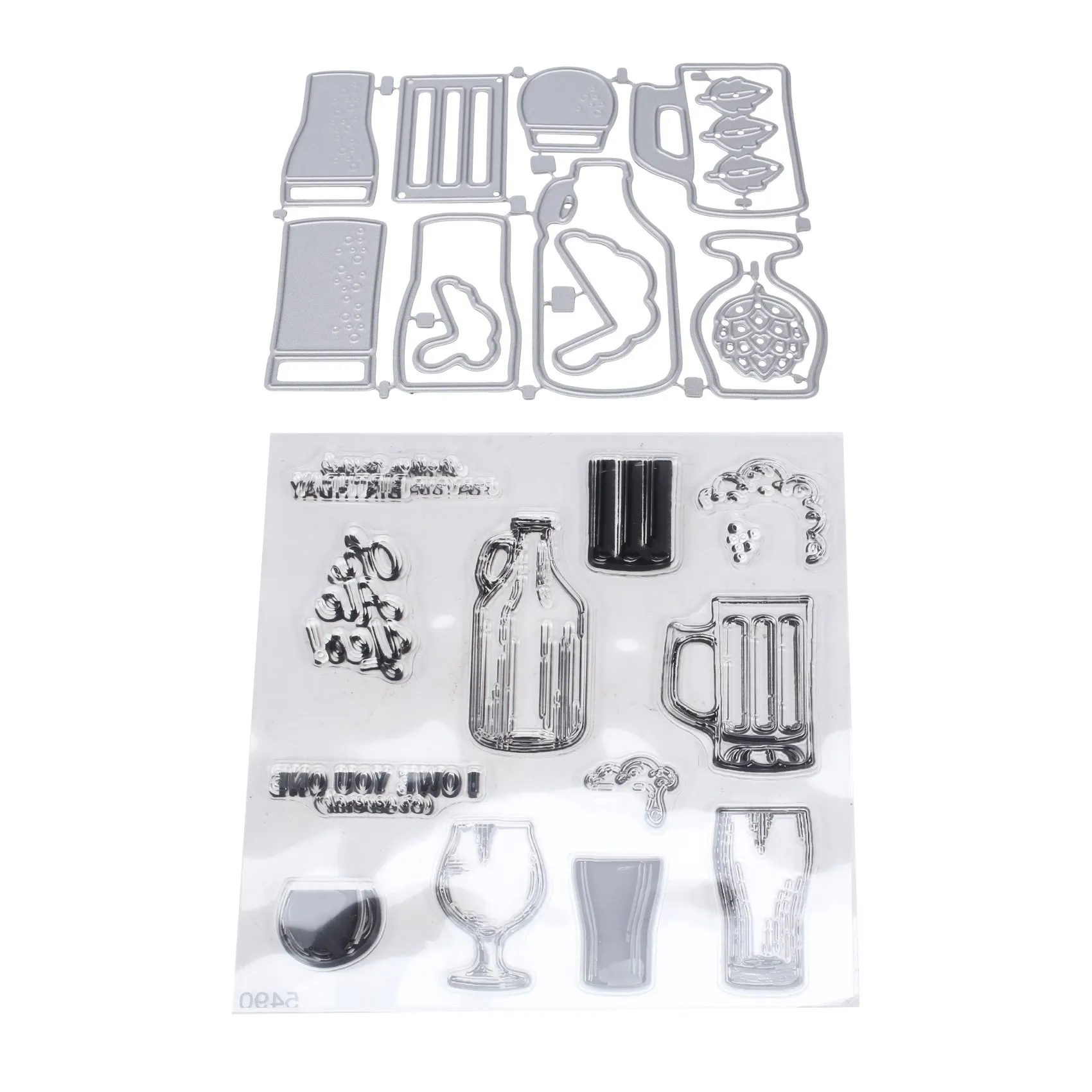 

Stamps and Dies for Card Making DIY Scrapbooking Arts Crafts Stamping Stamps Arts Supplies Metal Cutting Dies (5490)