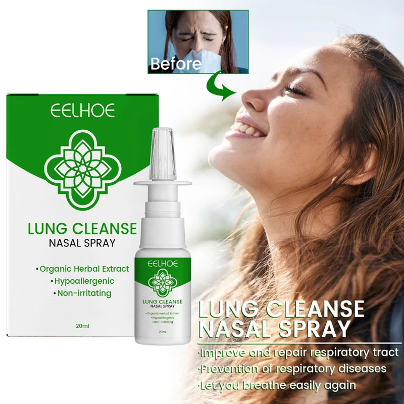 

Спрей Назальный для снятия зуда, омолаживающее средство для носа, хронический ринит, синуситет, уход за носом