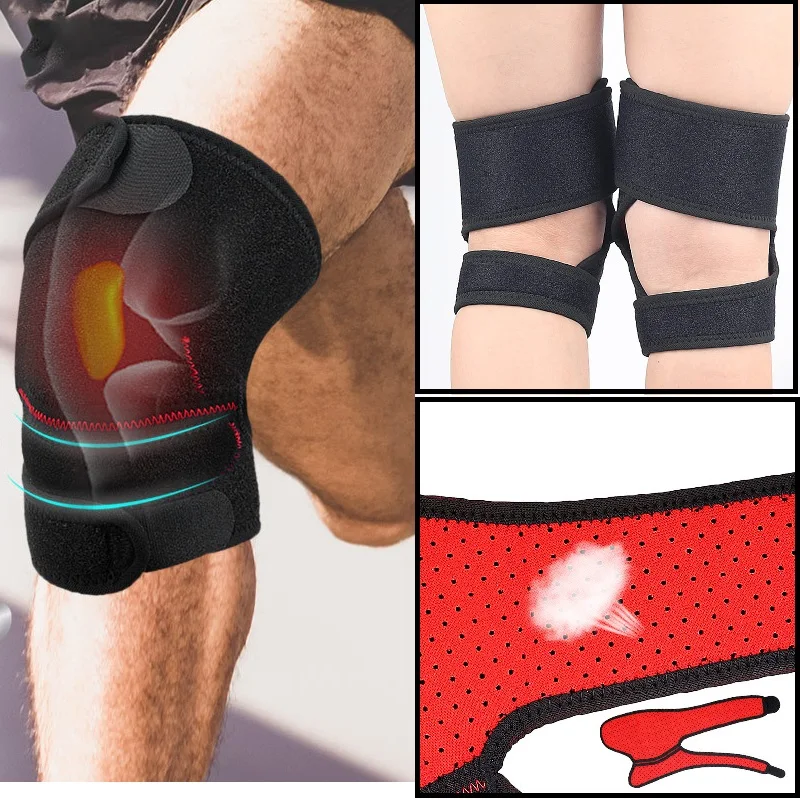 

1PC Knee Brace Support Sleeve Adjustable Patella Stabilizer Protector Nylon Wrap for Arthritis Meniscus Tear Running Sports