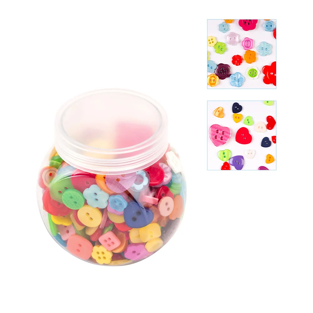 

Sewing Button Resin Buttons Diy Crafts Christmas Hole Craftwooden Embellishments Charms Kids Accessories Scrapbook