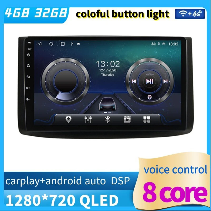 

9" Android 12 Car GPS Video Navigation For Chevrolet Nexia AVEO T250 Daewoo Gentra Kalos Holden Barina Pontiac G3 2006-2011