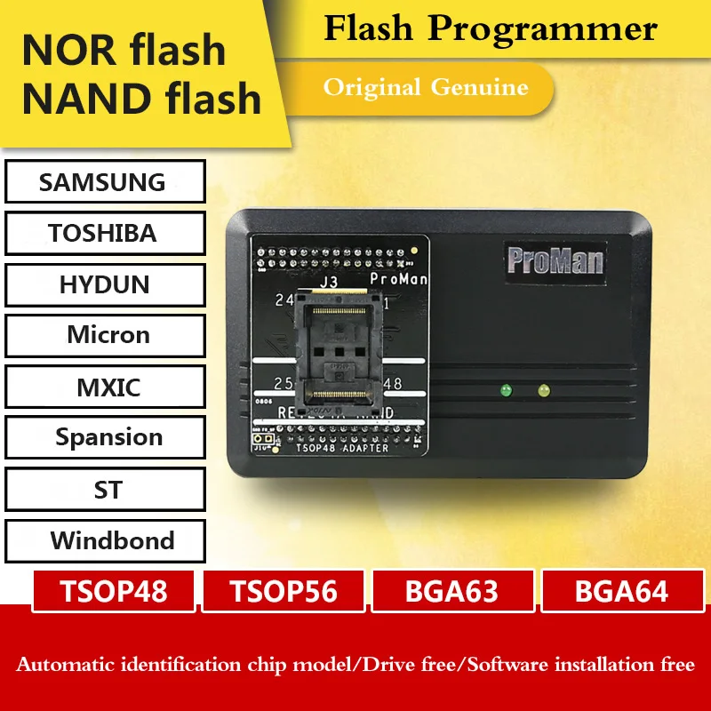 

TSOP48 контактный флэш-накопитель, чтение и запись ЖК TSOP56, без чипа
