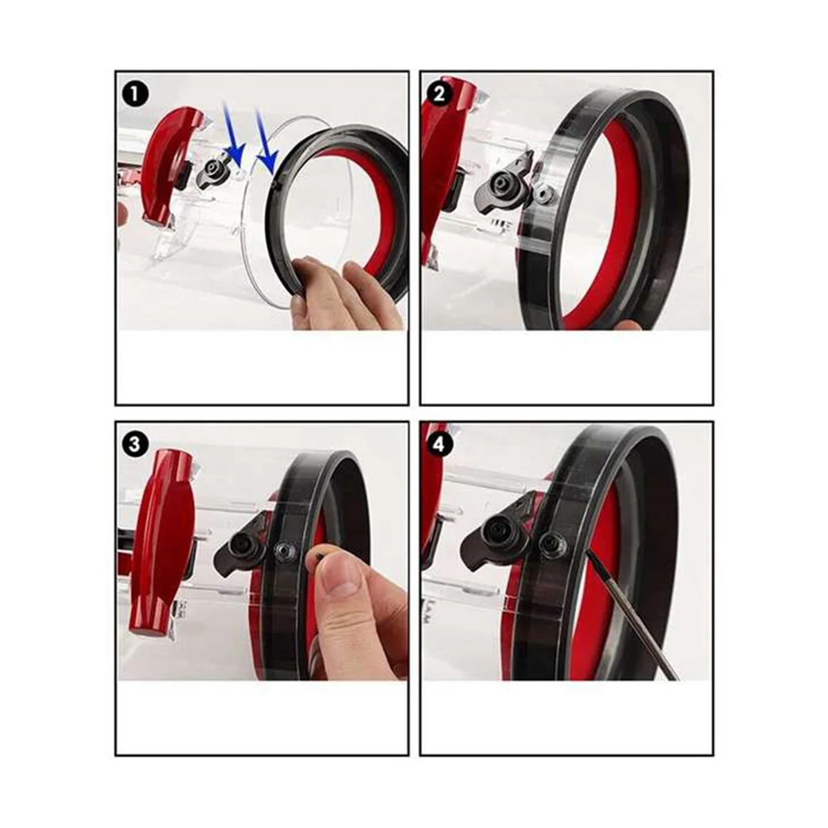 Сменное фиксированное уплотнительное кольцо для пылесоса Dyson V12 V10Slim SV18