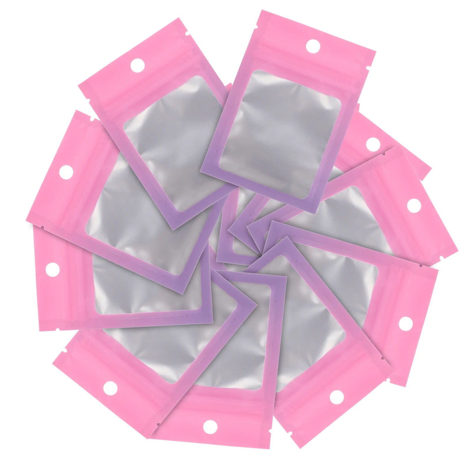 

Pouch Storage Jewelry Sealing Seal Zipper Self Candy Pouches Poly Adhesive Sealed Sealable Aluminum Packaging Flat Airtight