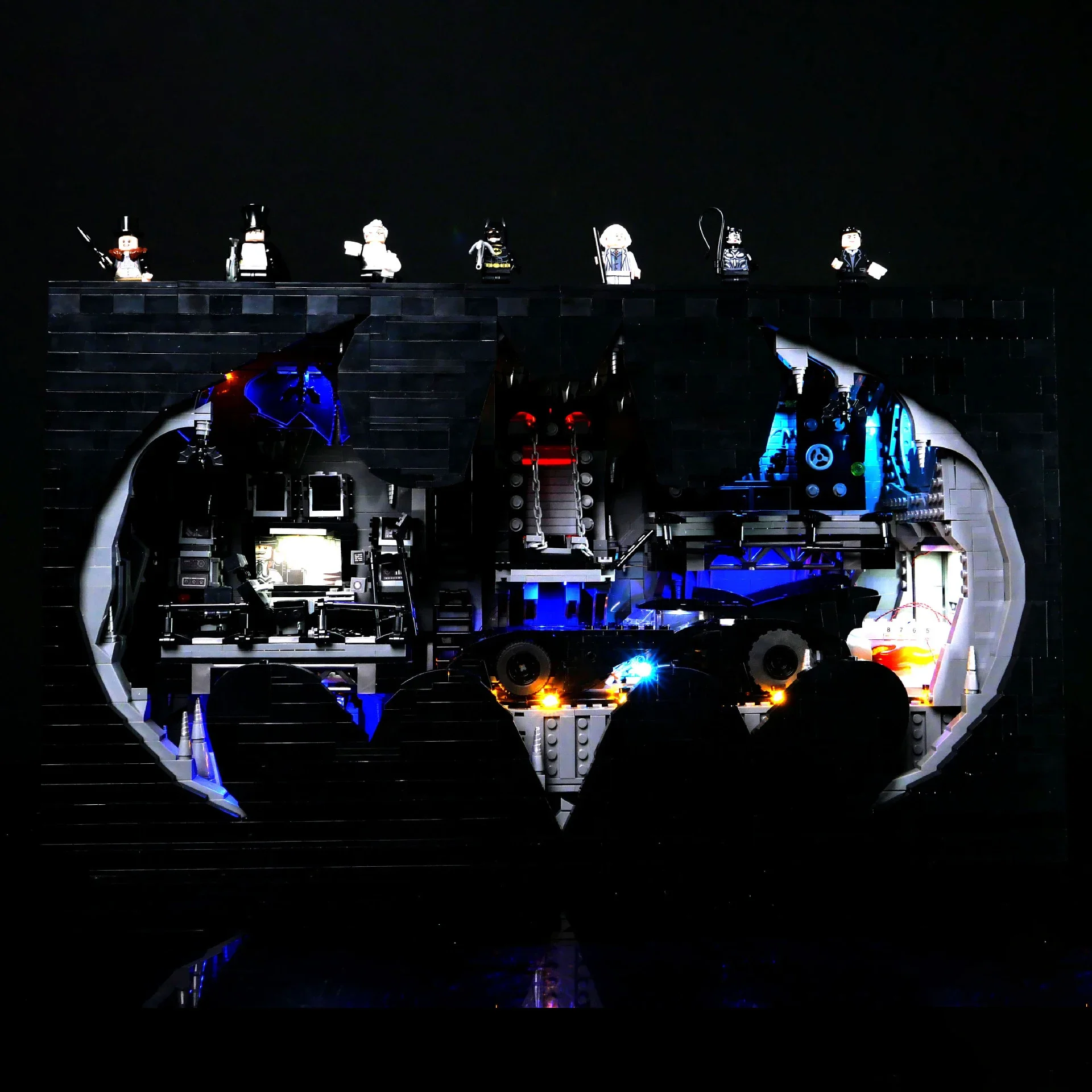 Комплект светодиодного освещения для MOC Display 76252 Shadow Box классическая модель