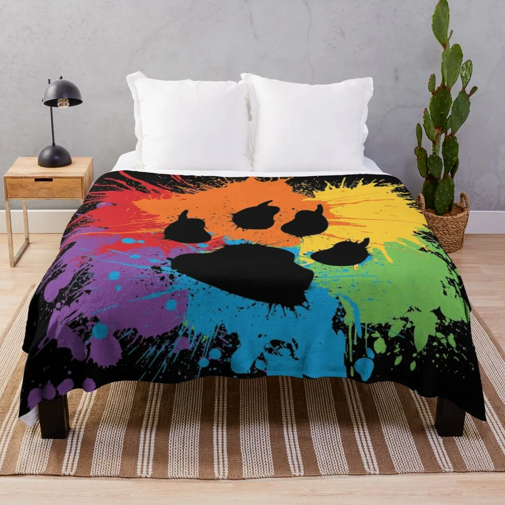 

Orgulho da pata: escuro 2019 lance cobertor decorativo cobertores luxo designer cobertor oversized lance cobertor tecido de lã