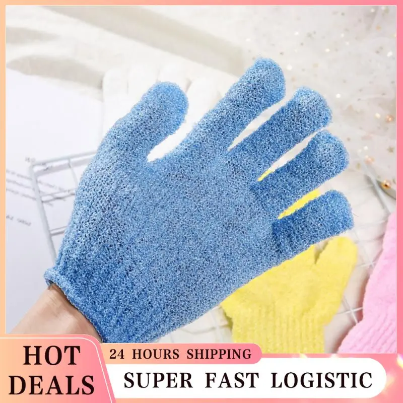 

Lazy Bath Gloves Household Shower Towel Scrub Body Wash Exfoliating Mitt Skid Resistance Convenient Bathing Cleaning Gloves