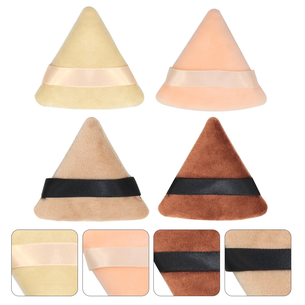 

Puff Makeup Sponge Triangle Foundation Cushion Puffs Setting Face Loose Body Mini Blender Tool Cotton Air Blending Cream