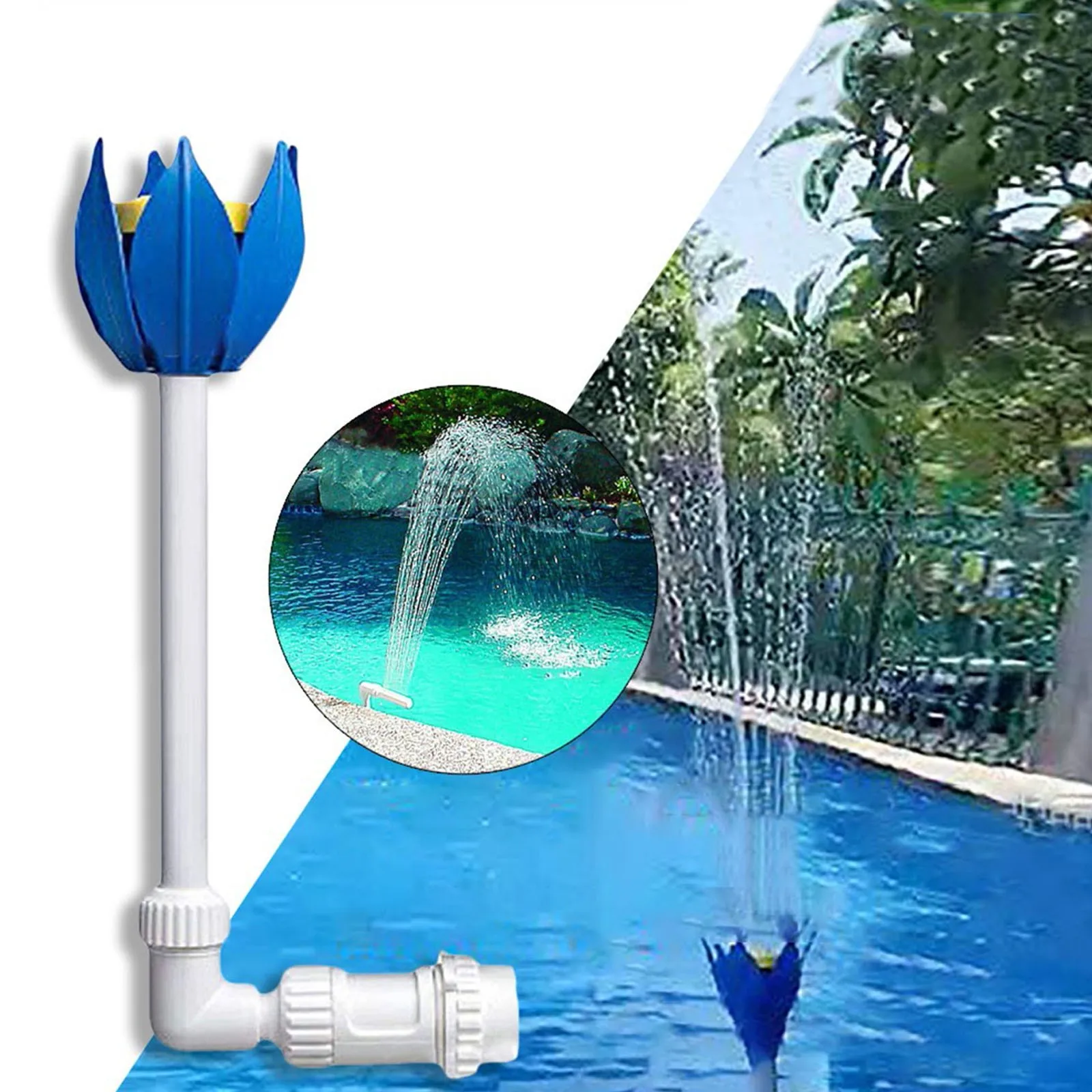 Водопад для бассейна своими руками из пластиковой трубы