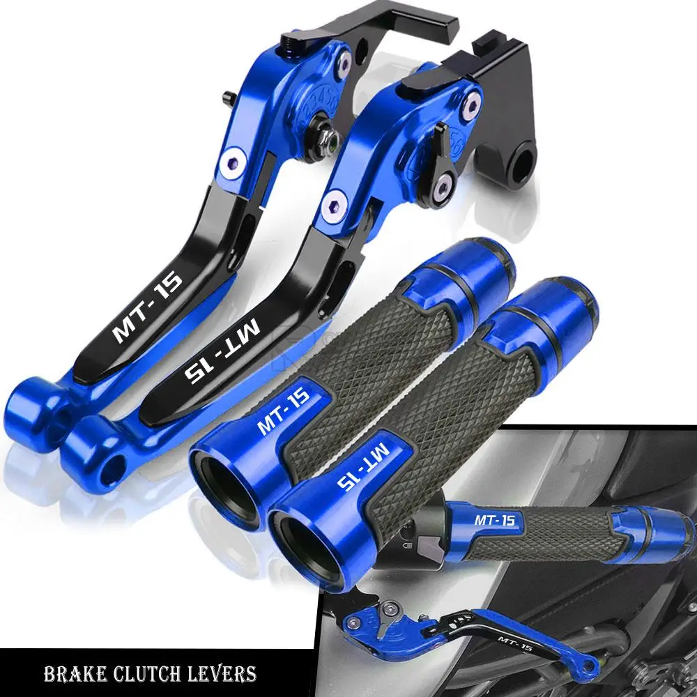 

Scooter For YAMAHA MT15 MT 15 MT-15 2005-2019 2018 2017 2016 2015 2014 Foldable Brake Clutch Levers Handle Handlebar Grips Ends