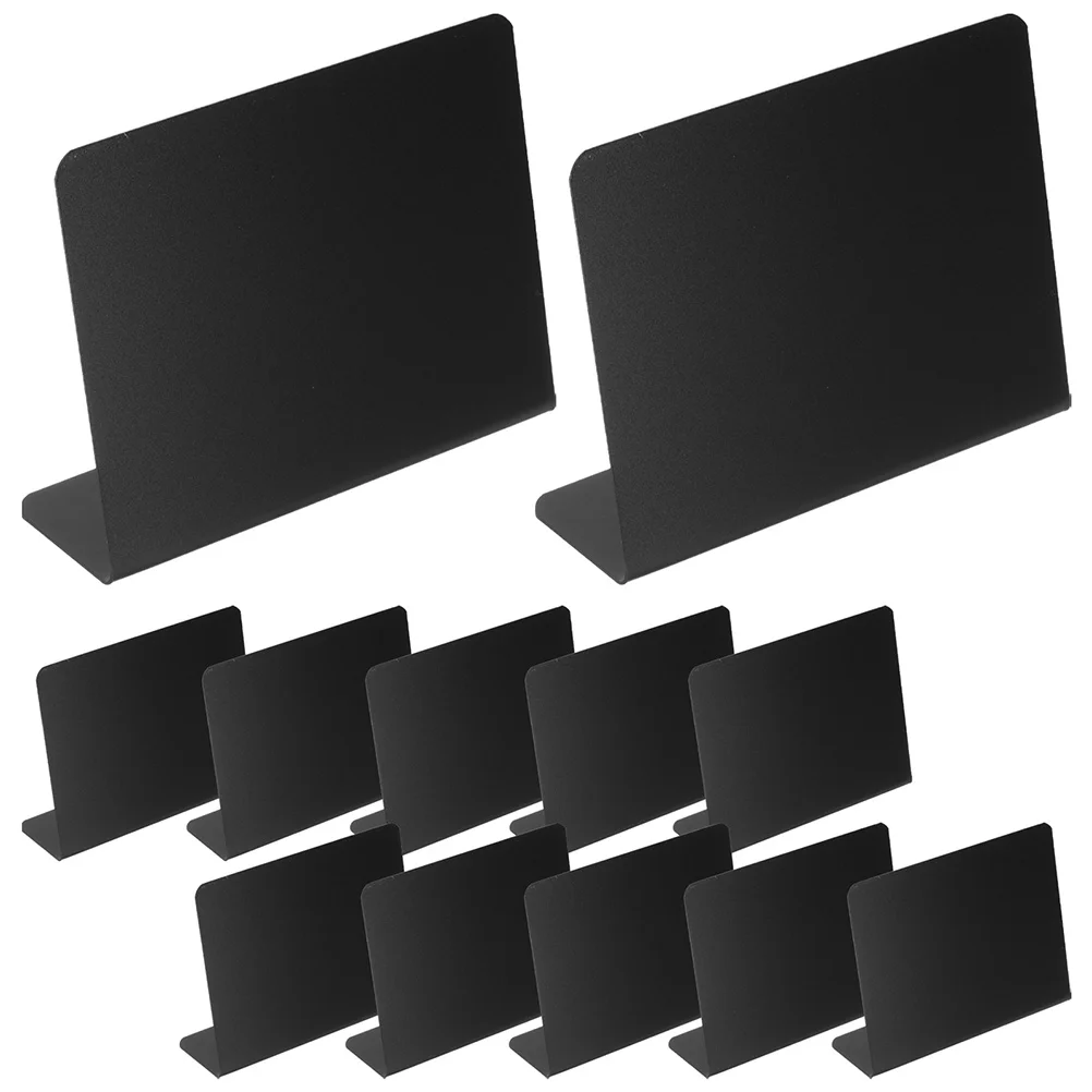 

12 Pcs Blackboards Menu Display Chalkboard Writing Chalkboards Chalkboard Buffet Multifunctional Signs