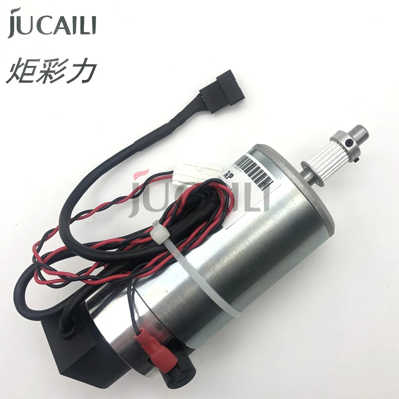 Фото Каретный двигатель JUCAILI MK jv3 для широкоформатного принтера Mimaki JV3 JV22, серводвигатель постоянного тока JV33-130 JV33-160 CJV30 TS34 TX3 №2