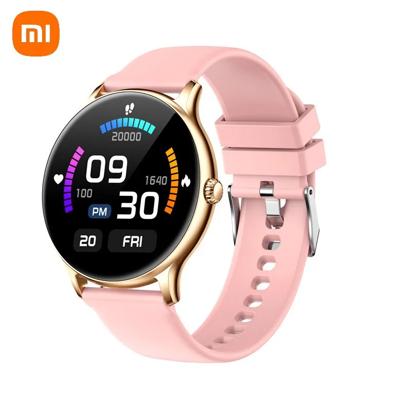 

XIAOMI Smart Watch Bluetooth Call Blood Pressure Heart Rate Monitoring Waterproof Watch Fitness Tracker Full Touch Smartwatch