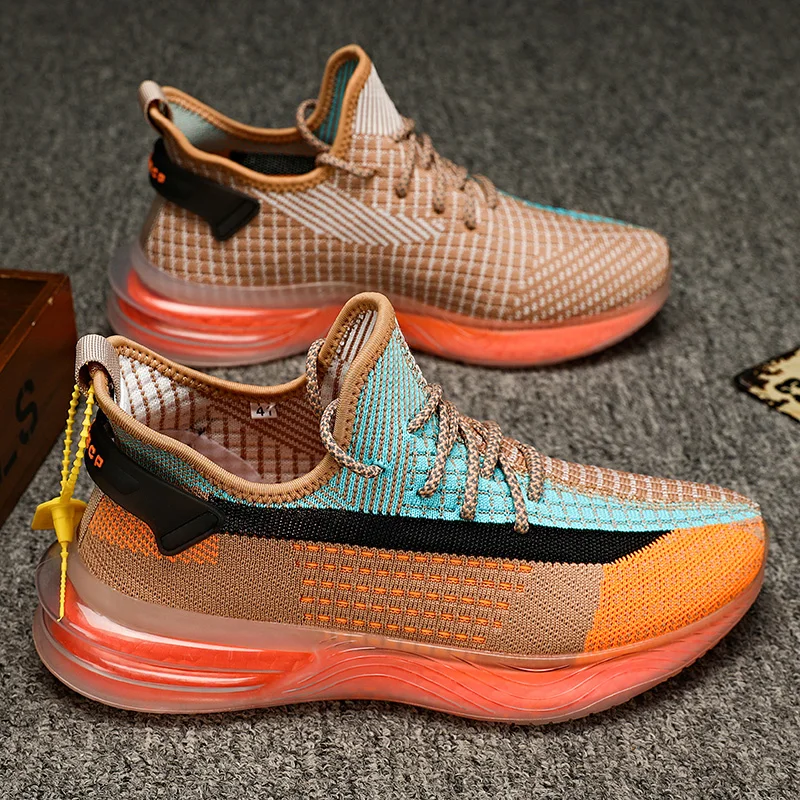 New Men Casual Running Shoe Professional Designer Lightweight Mesh Sneakers Outdoor Walking Tenis Shoes men Air Cushion Sneakers