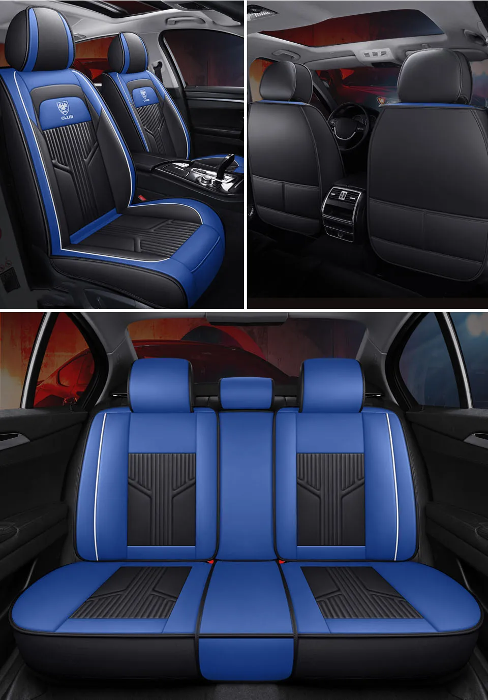 Из искусственной кожи универсальный чехол на сиденье автомобиля для bmw 1 серии E81