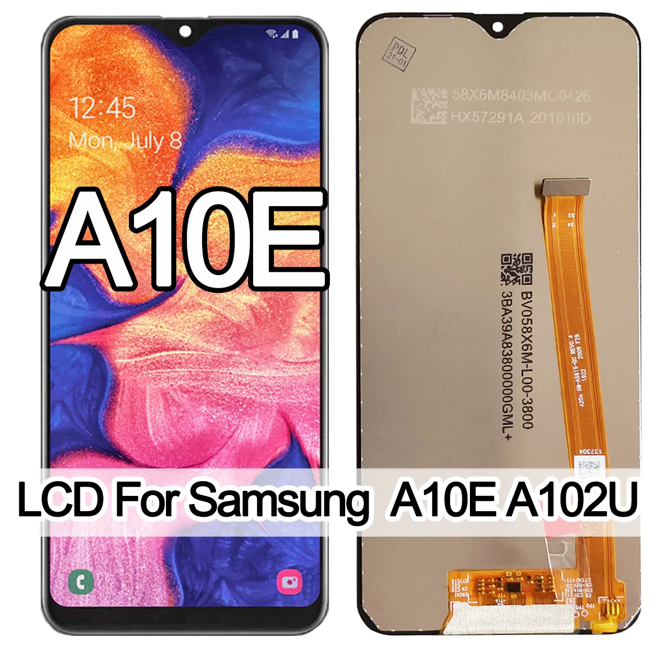 Фото 5,8 ''ЖК-дисплей для Samsung Galaxy A10E A102 SM-A102U A102F/DS, замена преобразователя сенсорного экрана в сборе №1