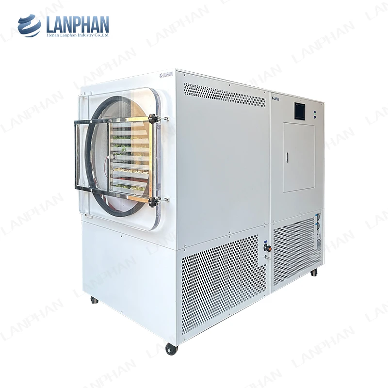 Фото LANPHAN Industrial 70 кг/партия -70 ℃   Отдельная камера-ловушка для воды и сушильная камера Вакуумная сублимационная машина для сублимационной машины №1