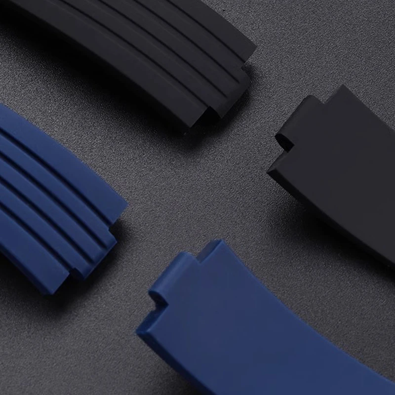 22-11 мм 24-12 выпуклый силиконовый ремешок для часов ORIS AQUIS 7730 7740 дайвинга