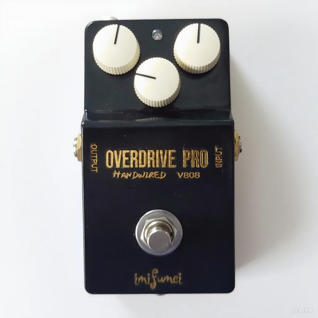 Фото Гитарная педаль эффектов TGP TS V808 Overdrive Pro от Handwired, педаль драйвера с контролем сат-басов №2