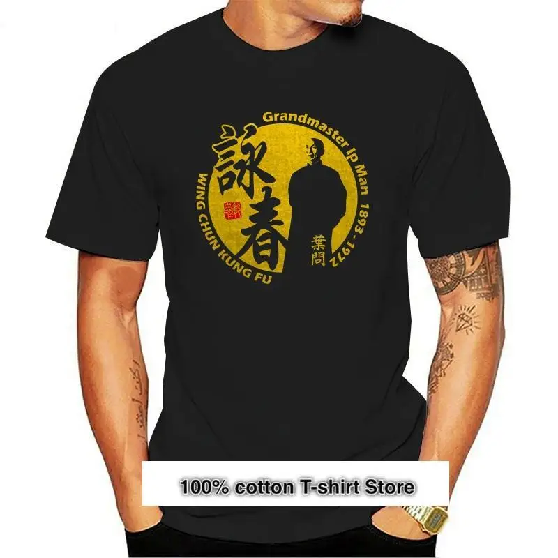 

Camiseta de de tamaño S a 5XL, ropa limitada, gran maestro Ip, Wing Chun, nueva