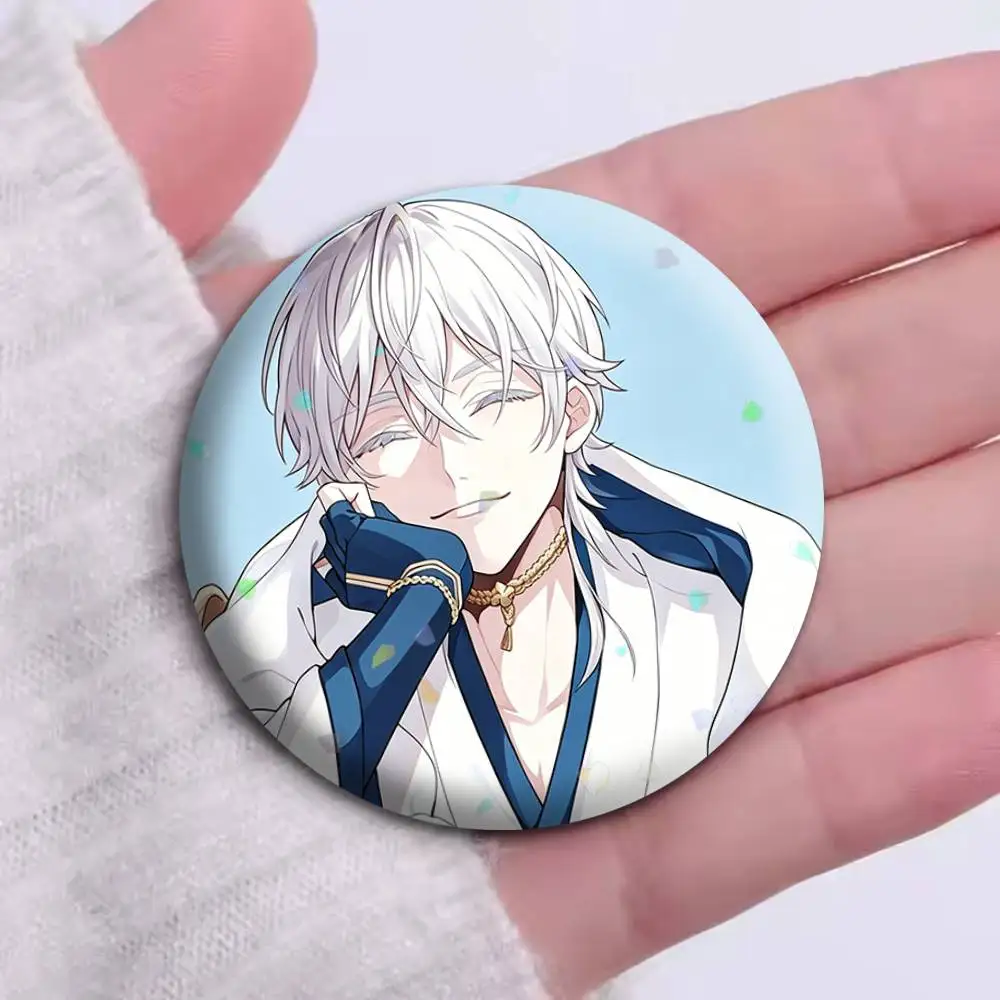 Значки Touken Ranbu Tsurumaru Kuninaga: креативные жестяные значки-пуговицы, броши для одежды и рюкзаков (art.: 3920dbcb0bc18) - 3920dbcb0bc18