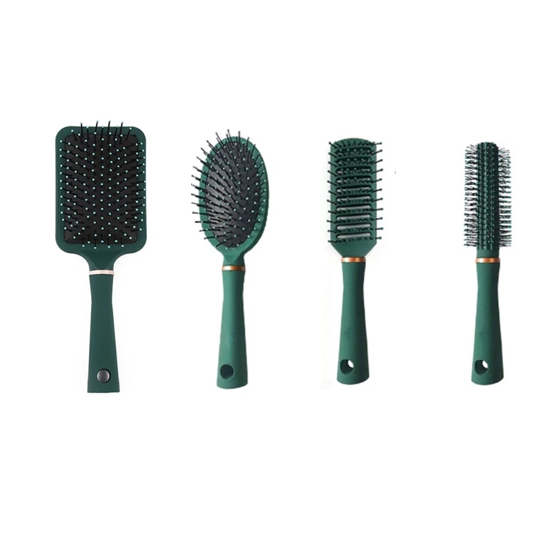 

Anti Static Massage Oval Comb Round Hair Brush Vent Hair Brush Detangling Brushes Paddle Brush for Women Men Wet or Dry Hair's