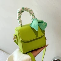 mini cute totes with ribbons 2022 summer trendy fashion luxury brand shoulder crossbody bag women kawaii handbags and purses