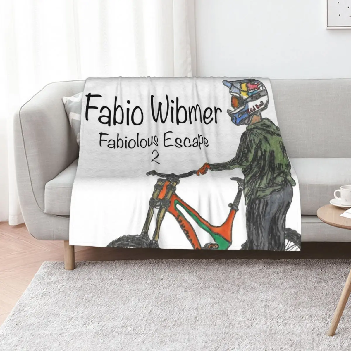Фото Одеяло Fabio Wibmer Fabiolous Escape 2, тонкие покрывала, одеяла для диванов, одеяла для спальных мешков №1